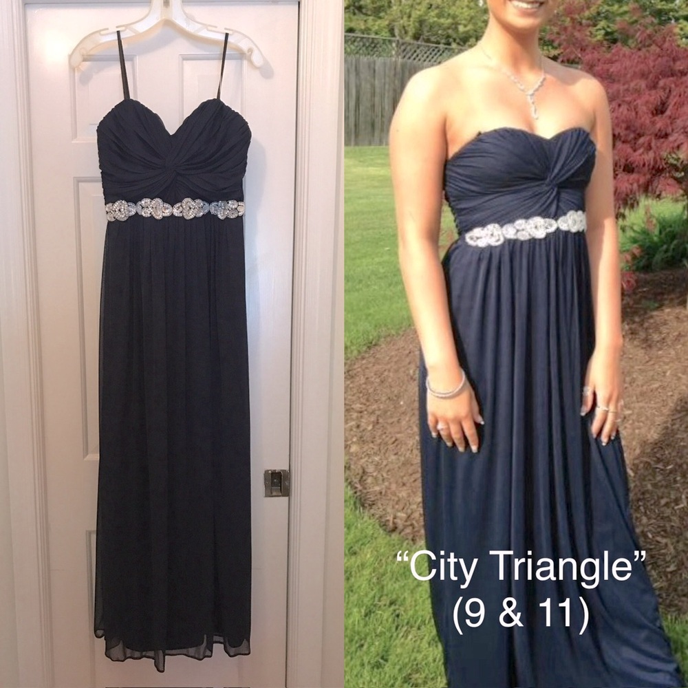 Navy blue gown for sale